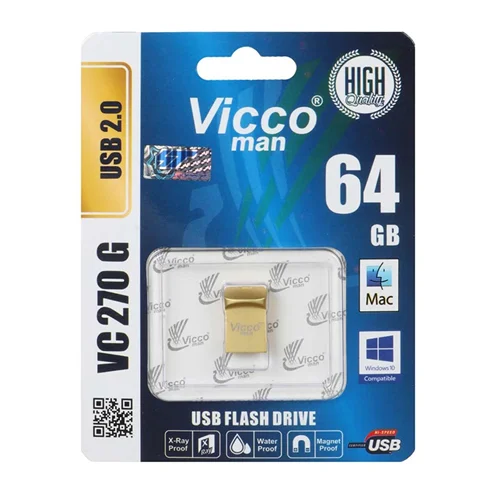 فلش USB2.0 ویکومن 64 گیگابایت مدل VC271